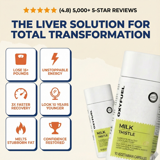 (LIMITED TIME DEAL) MILK THISTLE LIVER DETOX & COLON CLEANSE (RECOMMENDED BY DOCTORS)