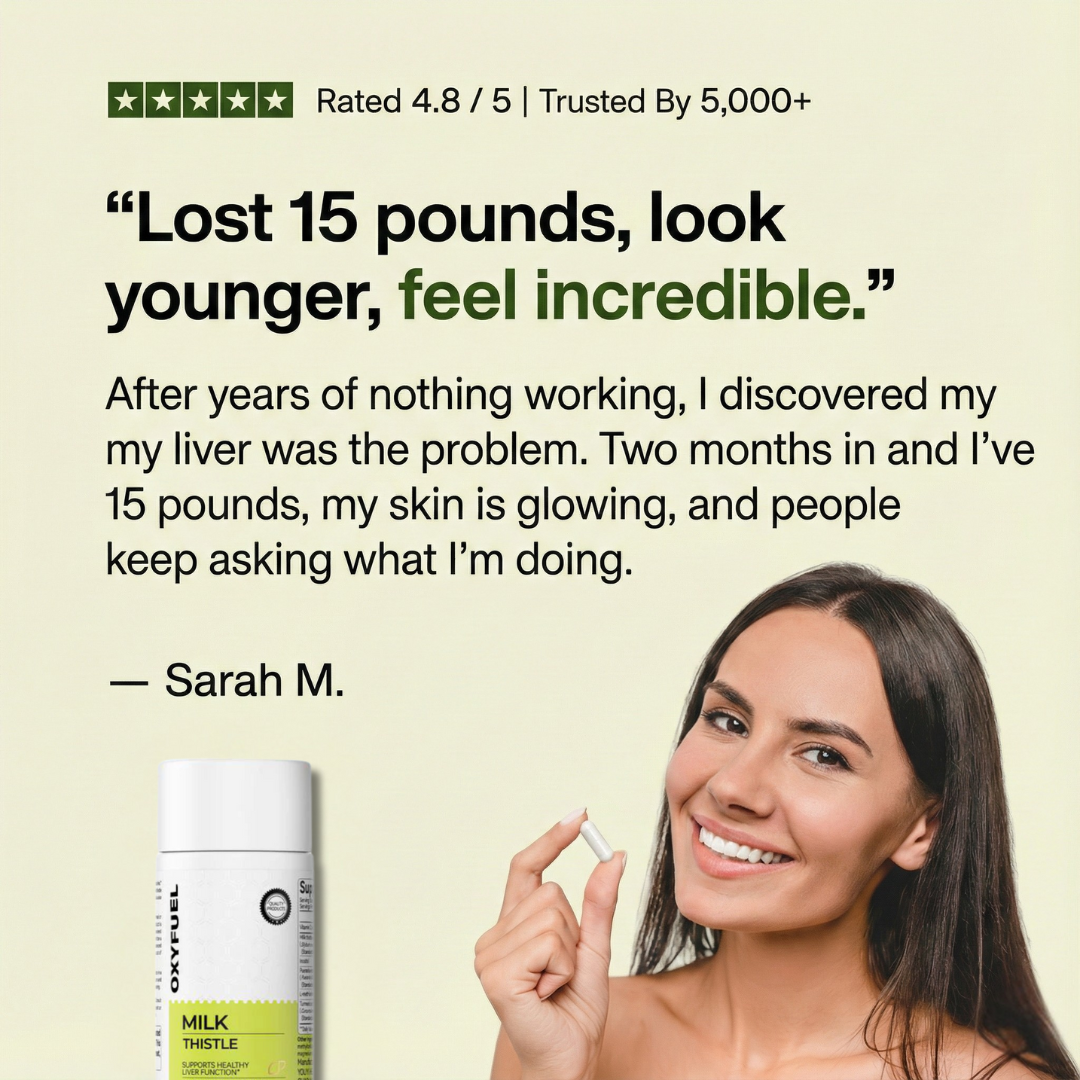 (LIMITED TIME DEAL) MILK THISTLE LIVER DETOX & COLON CLEANSE (RECOMMENDED BY DOCTORS)